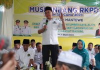 Buka Musrenbang Kecamatan Mantewe, Bupati Tekankan Peningkatan SDM Skala Prioritas