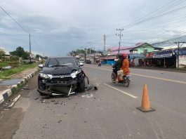 Usai Tabrak Vario di Handil Bakti, Sopir HRV Saat Diamankan Masih Trauma