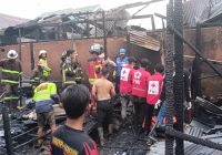 Amang Opek Terpanggang Saat Api Hanguskan Rumah Warga Gang Karya di Martapura