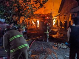 4 Rumah Hangus di Gang Karya Martapura, Data Pemilik Rumah yang Terbakar