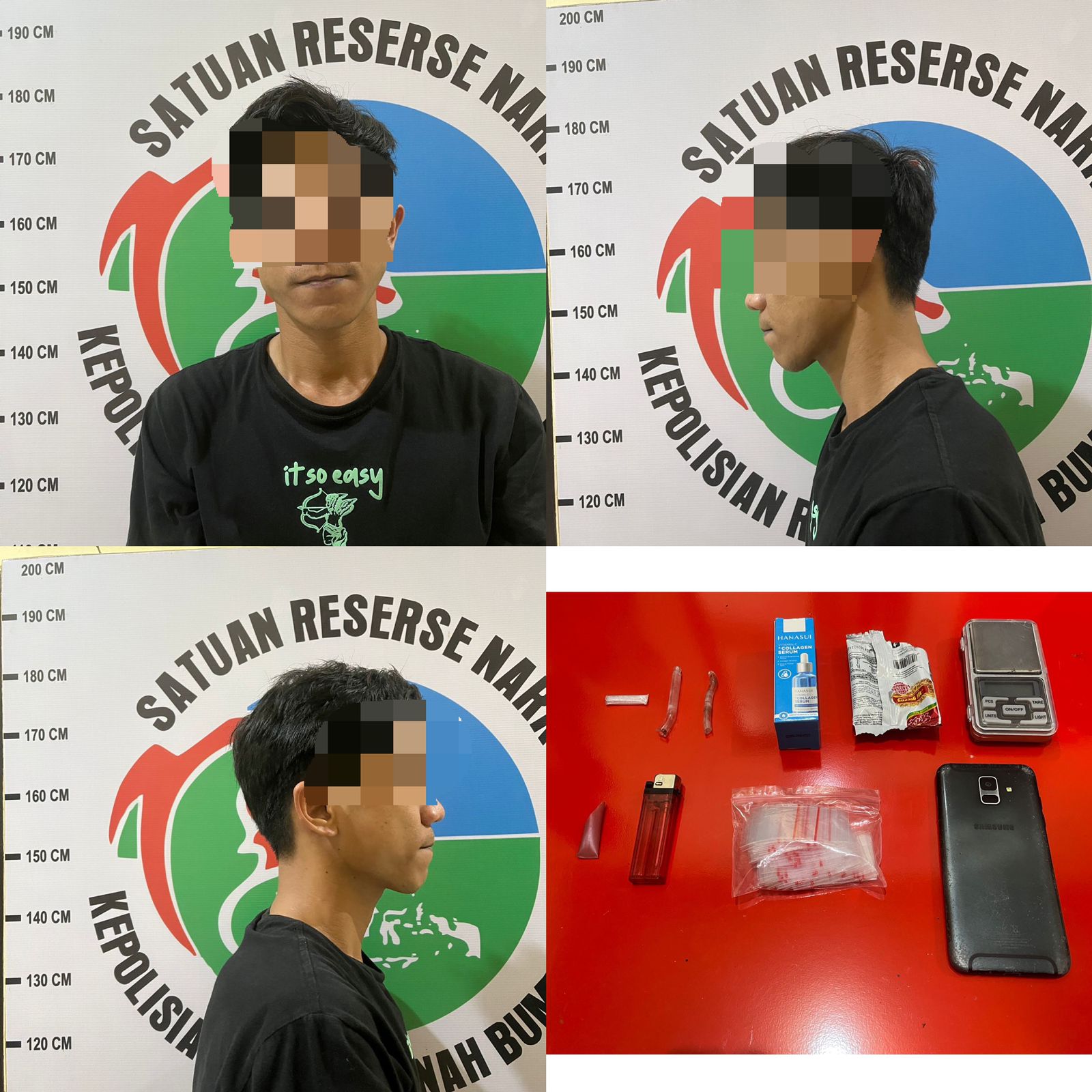 Saat Sedang Santai di Ruang Tamu, Satresnarkoba Polres Tanah Bumbu Tangkap LS