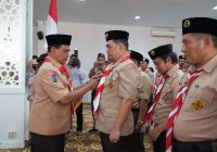 Zairullah Azhar Lantik Pengurus Kwarcab Gerakan Pramuka Kabupaten Tanah Bumbu PAW Periode II 2019-2024