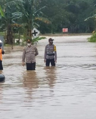 Data Lengkap Dampak Banjir di Kecamatan Awayan Balangan, di Badalungga Hilir 3 Km Jalan Tarandam