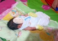 Bagini Kondisi Bayi Laki-laki yang Ditelantarkan Orangtuanya di Purnasakti Banjarmasin