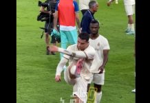 Suporter Al Ittihad Teriakkan Nama Lionel Messi, Cristiano Ronaldo Ngamuk Sambil Tendang Botol Minuman