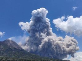 Erupsi Gunung Merapi, Semburkan Awan Panas dan Hujan Abu ke Arah Boyolali hingga Magelang