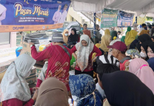 Jual Bahan Pokok Penting Harga Subsidi, Dinas Perdagangan Kabupaten Banjar Gelar Pasar Murah Jelang Bulan Ramadhan