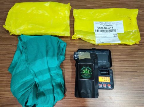Paket Ganja Dikirim via Ekspedisi, Petugas Rutan Ditangkap Polisi