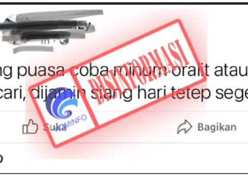 Viral Tips Tahan Puasa Seharian Minum Oralit Saat Sahur, Cek Fakta