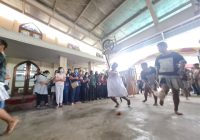 Ratusan Umat Katolik Hadiri Kegiatan Tablo Jumat Agung di Gereja Katedral