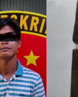 Pelaku Pengancaman Bersajam di Belitung Darat Diringkus, Ini Ikhwalnya