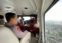 Kapolri Gunakan Heli Pantau Arus Mudik di Jalan Tol dan Arteri
