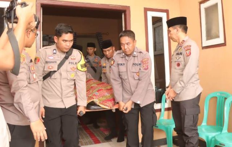 19042023_Anggota polisi meninggal dunia dalam tugas pengamanan mudik lebaran 2023. (Istimewa)