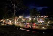 Objek Wisata Matan Andau di Palangka Raya Dipenuhi Pengunjung