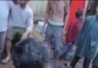 Warga Pandahan Bati Bati Tangkap Terduga Maling Uang dan Emas