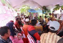 Maraknya Setrum Ikan dan Banjir Dikeluhkan Warga Jejangkit ke Kapolres Batola