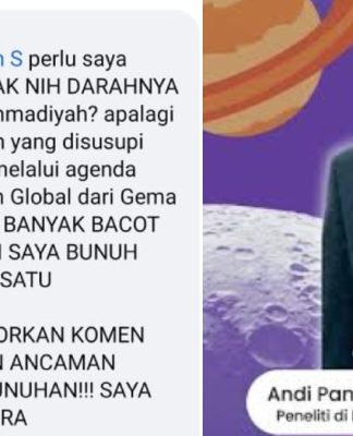 NGERI Peneliti BRIN Ancam Warga Muhammadiyah, "Sini Saya Bunuh Kalian Satu-satu"