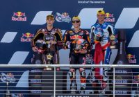 Satu Wakil Pertamina Mandalika SAG Naik Podium, Bendera Indonesia Berkibar di Moto2 Amerika 2023