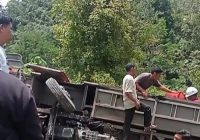 Bus Rombongan Mudik Gratis Pemkot Medan Masuk Jurang, Ada Tas Bergambar Wali Kota Bobby Nasution