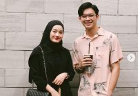 Turut Tersage-sage, Dinda Hauw Sekeluarga Kompak Pakai Baju Lebaran Hijau Sage