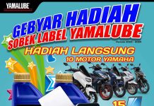 Sobek Label Yamalube, Dapatkan Hadiah Bawa Pulang Langsung Motor Yamaha