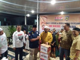 IOF dan IMI Kalsel Gelar Baksos di Malam 10 Ramadan