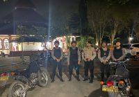 Sat Samapta Polres Batola Gelar Patroli Salat Tarawih