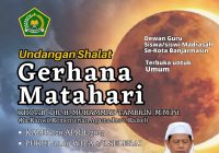 Undangan Salat Gerhana Matahari, Berikut Amalan dan Hikmah Saat Terjadinya Fenomena Alam Tersebut