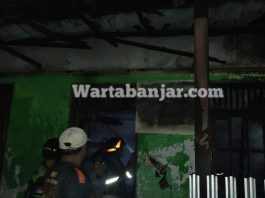 Bangunan TPA "Assalam" di Landasan Ulin Barat Hangus Terbakar