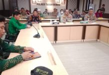 Pemkab Tanbu Ikuti Rakor Pengamanan Lebaran Terpadu Dipimpin Kapolri