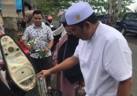 Jemaah Makan Ikan Segar di Dapur Umum di Haul Datu Kelampayan, Dislautkan Pasok 100 Kg Ikan