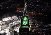 Video Suasana Malam Takbiran Idul Fitri 1 Syawal 1444 H/2023 di Masjidil Haram