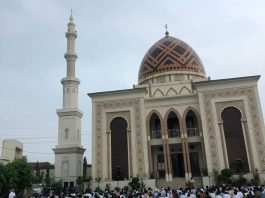 Sempat Diguyur Hujan, Shalat Idul Fitri di Pusat Dakwah Muhammadiyah Berlangsung Khidmat
