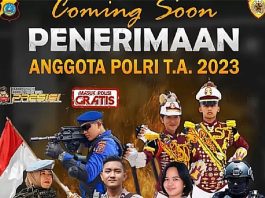 Penerimaan Bintara Polri 2023 Berpangkat Bripda, Tersedia 11.531 Kuota, Cek Formasinya