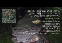 BREAKING NEWS: Pemotor Meregang Nyawa di Guntung Paikat Banjarbaru