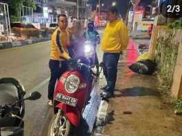 Maling Scoopy Merah Berkedok Minta Sumbangan Diamankan di Banjarmasin