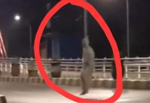 Viral Pocong Palsu Berkeliaran di Jembatan Basit Alalak