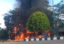 Kerugian Kebakaran Dekat Tugu Obor Tabalong Capai Rp1 Miliar