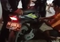 Warga Telaga Langsat HSS Pergoki Maling Sepeda Motor