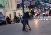 Video Perkelahian di Simpang Kelayan Banjarmasin