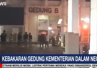 Asap di Gedung Kemendagri Bukan Kebakaran