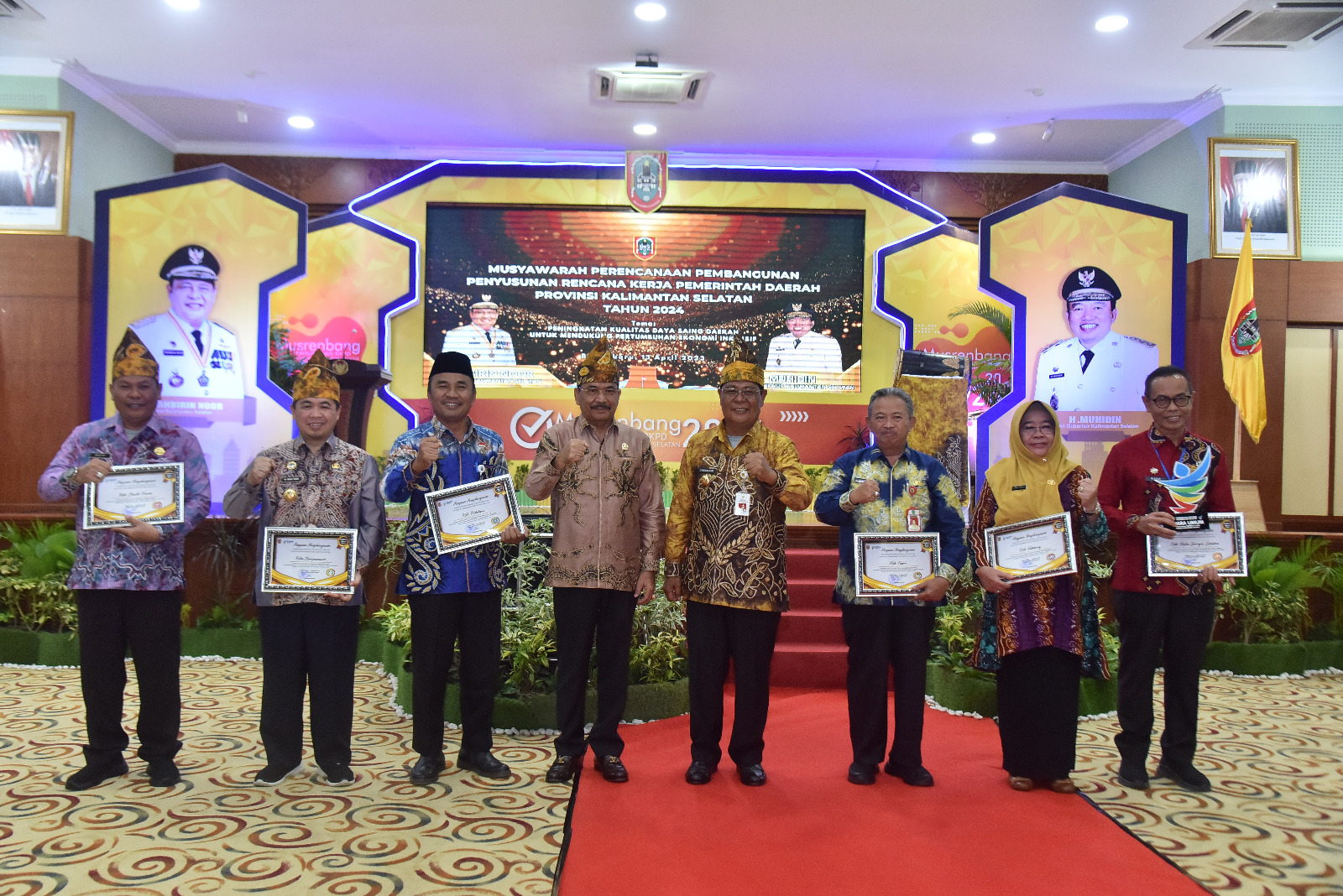 Sukses Turunkan Stunting, Sejumlah Kabupaten dan Kota Raih Penghargaan dari Pemprov Kalsel