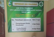 Pengelolaan Retribusi Pemakaian Laboratorium Kesehatan Tanah Laut Tidak Tertib, Uang Tercampur dengan Dana Pribadi