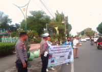 70 Personel Gabungan Polres Banjarbaru, Polsek Banjarbaru Utara Amankan Acara Galang Dana untuk Palestina