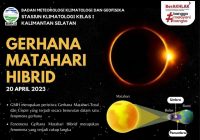 2 Link Nonton Streaming Gerhana Matahari Hibrida 20 April 2023 Via BMKG & Pusat Astronomi PPMI Assalaam
