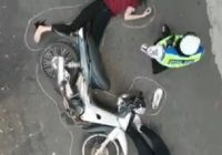 Pengendara Sepeda Motor Tewas di Jorong