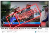 Cek Fakta, Ida Dayak Beri Terapi Pangeran Arab