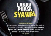 Keutamaan Puasa Syawal, Harus Dilakukan Berkesinambungan atau Terpisah?