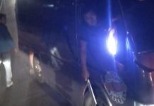 Viral Seorang Sopir Elf Acungkan Golok di Jalur Mudik yang Macet di Garut