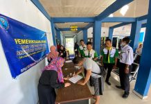 Kadishub Kalsel Sidak ke Posko Terminal Induk Km 6, Sopir di Test Urine Sebelum Layani Arus Mudik
